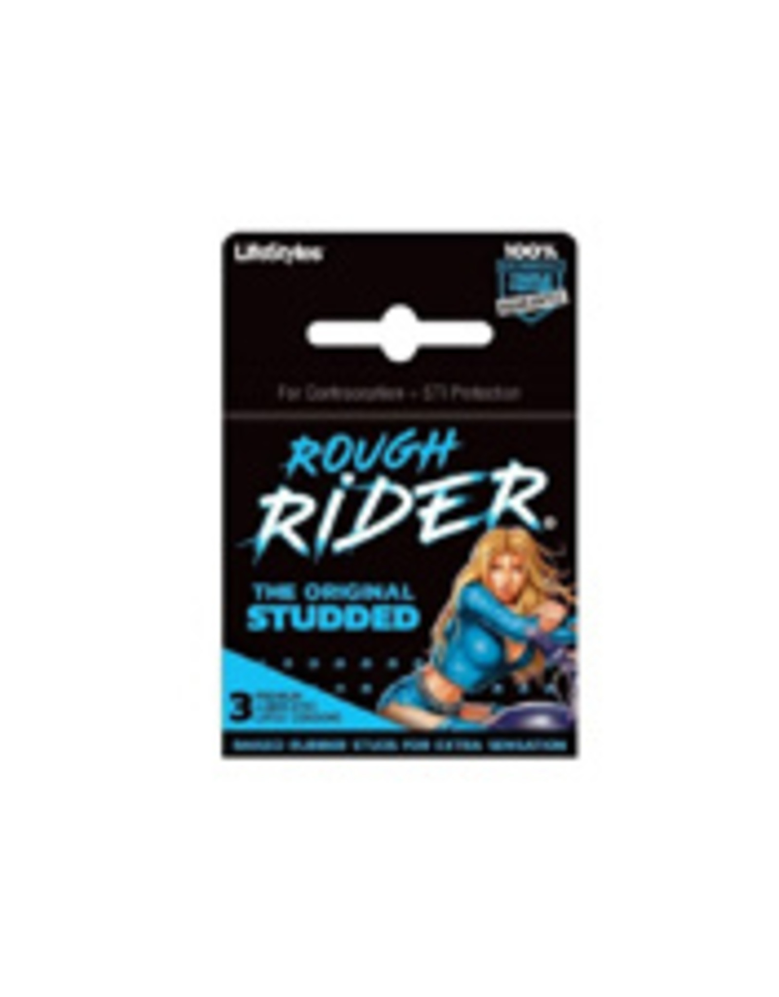 LifeStyles Rough Rider Original Studded (3pk)