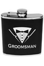 Hott Products Groomsman Flask