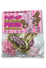 Little Genie Productions Penis Pop Up Balloons, 6 Pack