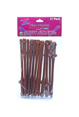 Peni-Colada Stiffy Straws Chocolate 12 Pack