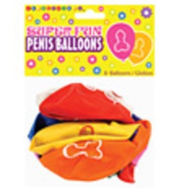 Hott Products Super Fun Penis Balloons