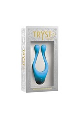 Doc Johnson TRYST V2 Bendable Multi Erogenous Zone Massager with Remote Teal