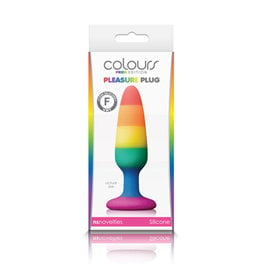 Pipedream Colours Pride Edition Pleasure Plug Small Rainbow