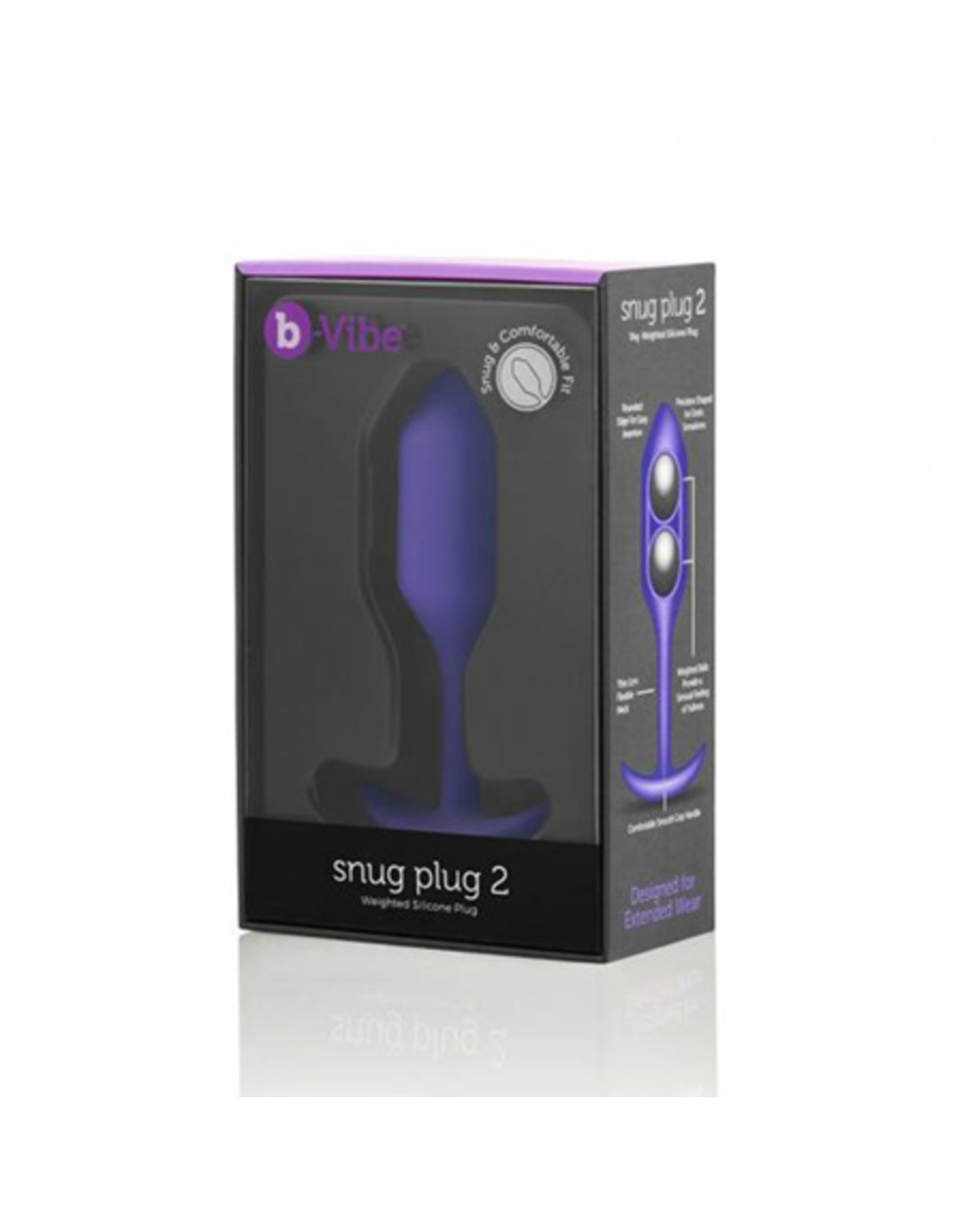 Pipedream Pipedream - b Vibe Snug Plug 2 Purple