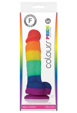Colours Pride Edition 5in Dildo Rainbow