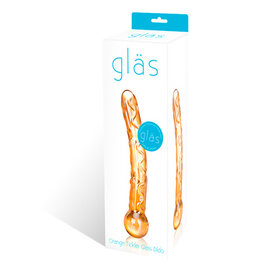 Glas Glas Orange Tickler Glass Dildo