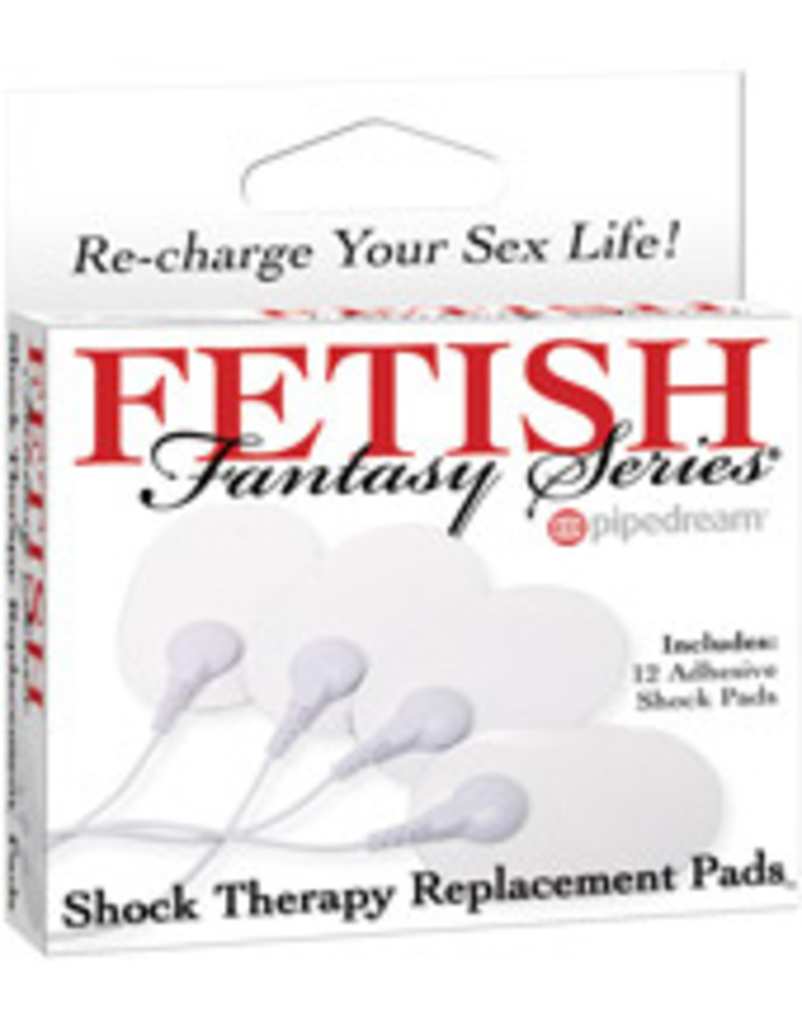 Pipedream Fetish Therapy Shock Therapy Replacement Pads 12 ct.