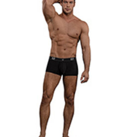 Bamboo Low Rise Pouch Enhancer Short Black MD