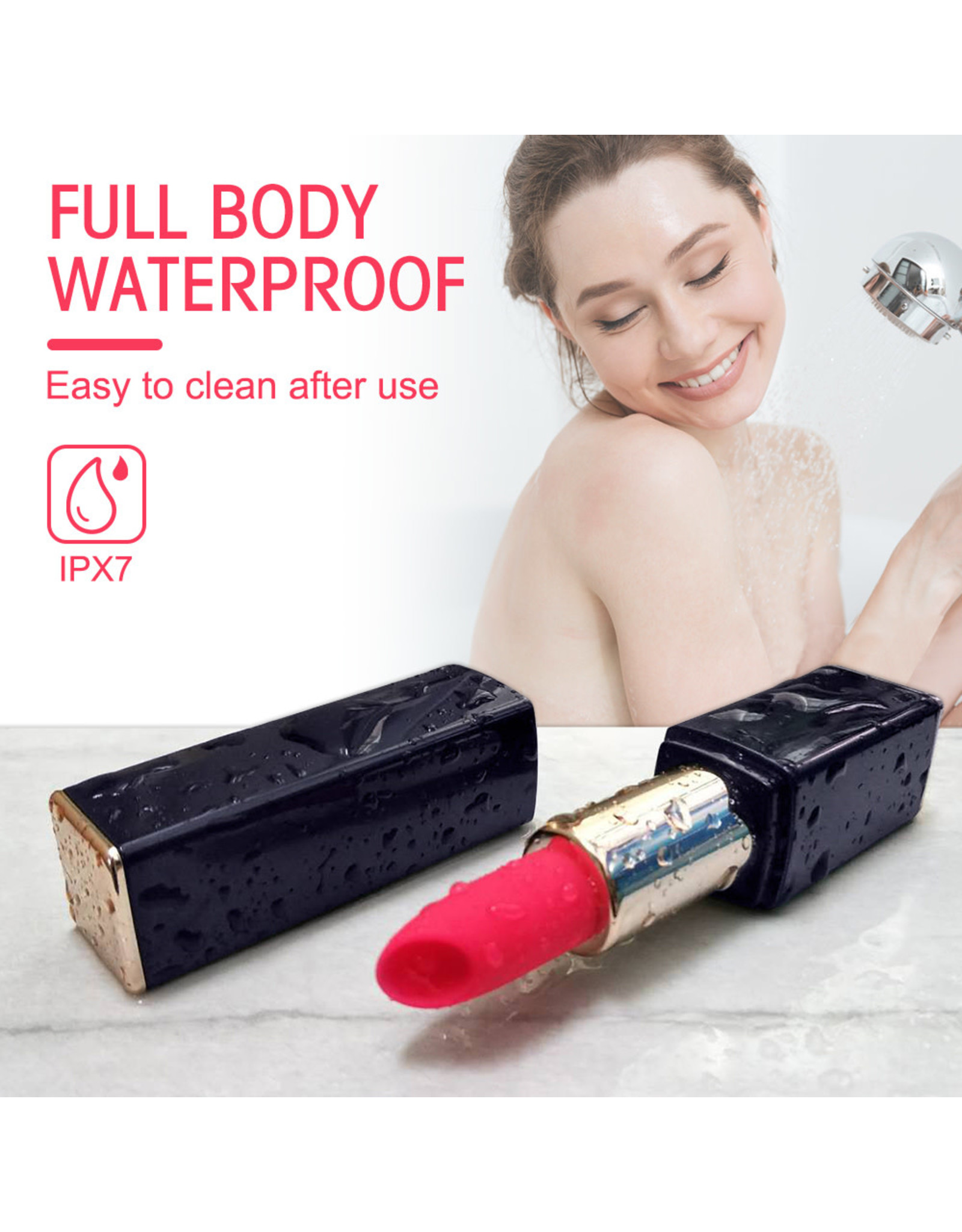 Babylon Babylon Waterproof Lipstick with 3 Attachments