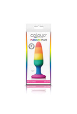 Pipedream Colours Pride Edition Pleasure Plug Small Rainbow