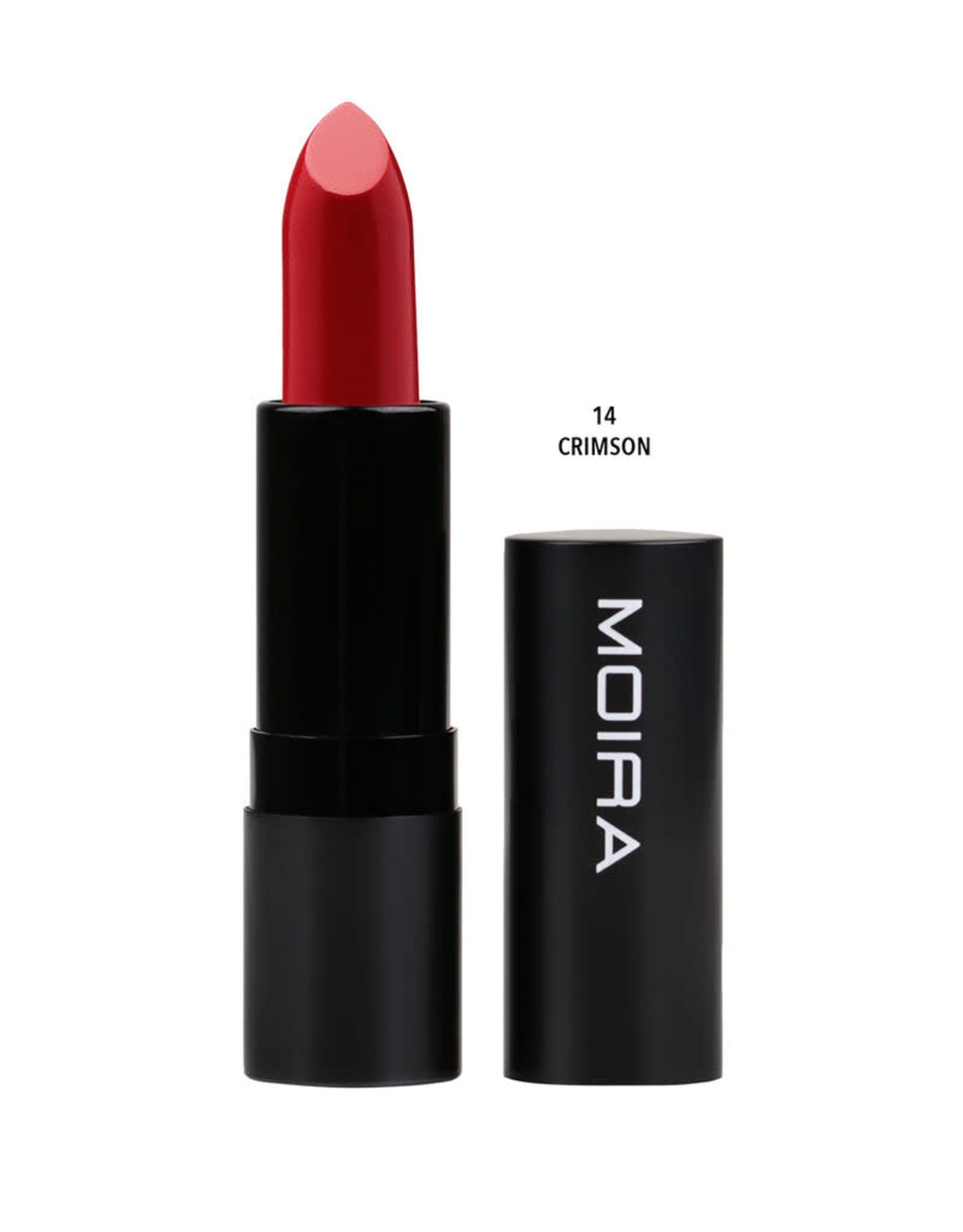 Moira Defiant Lipstick Crimson 014