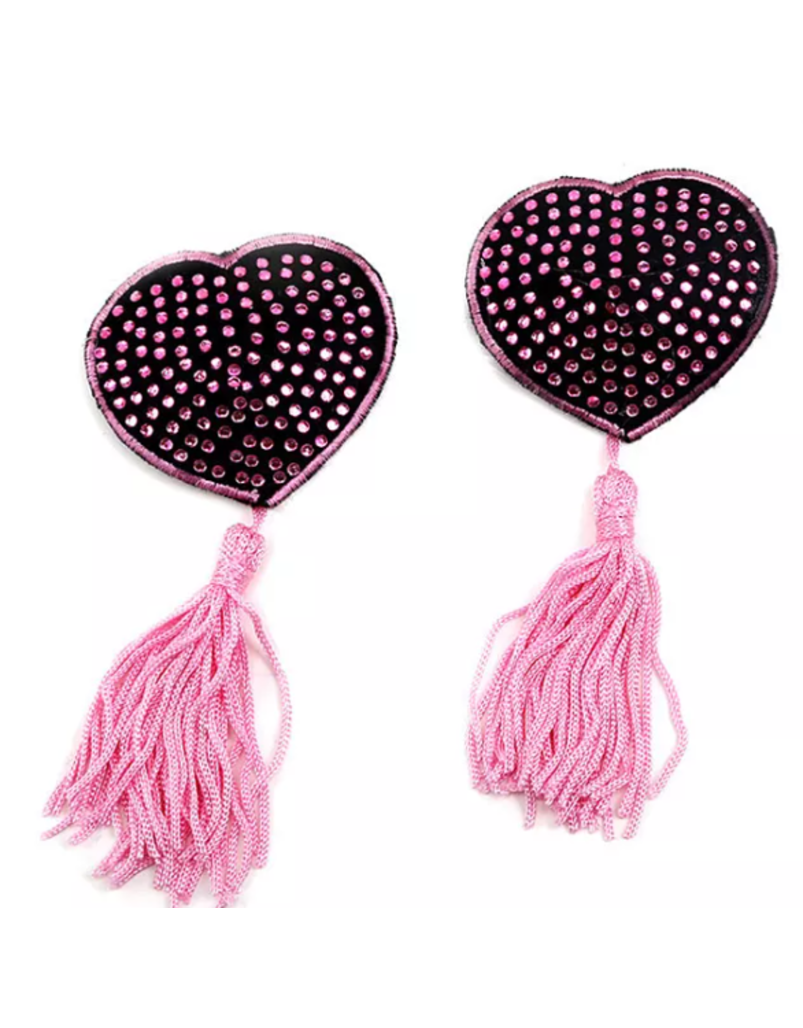 Peachy Novelties Heart Nipple Tassels