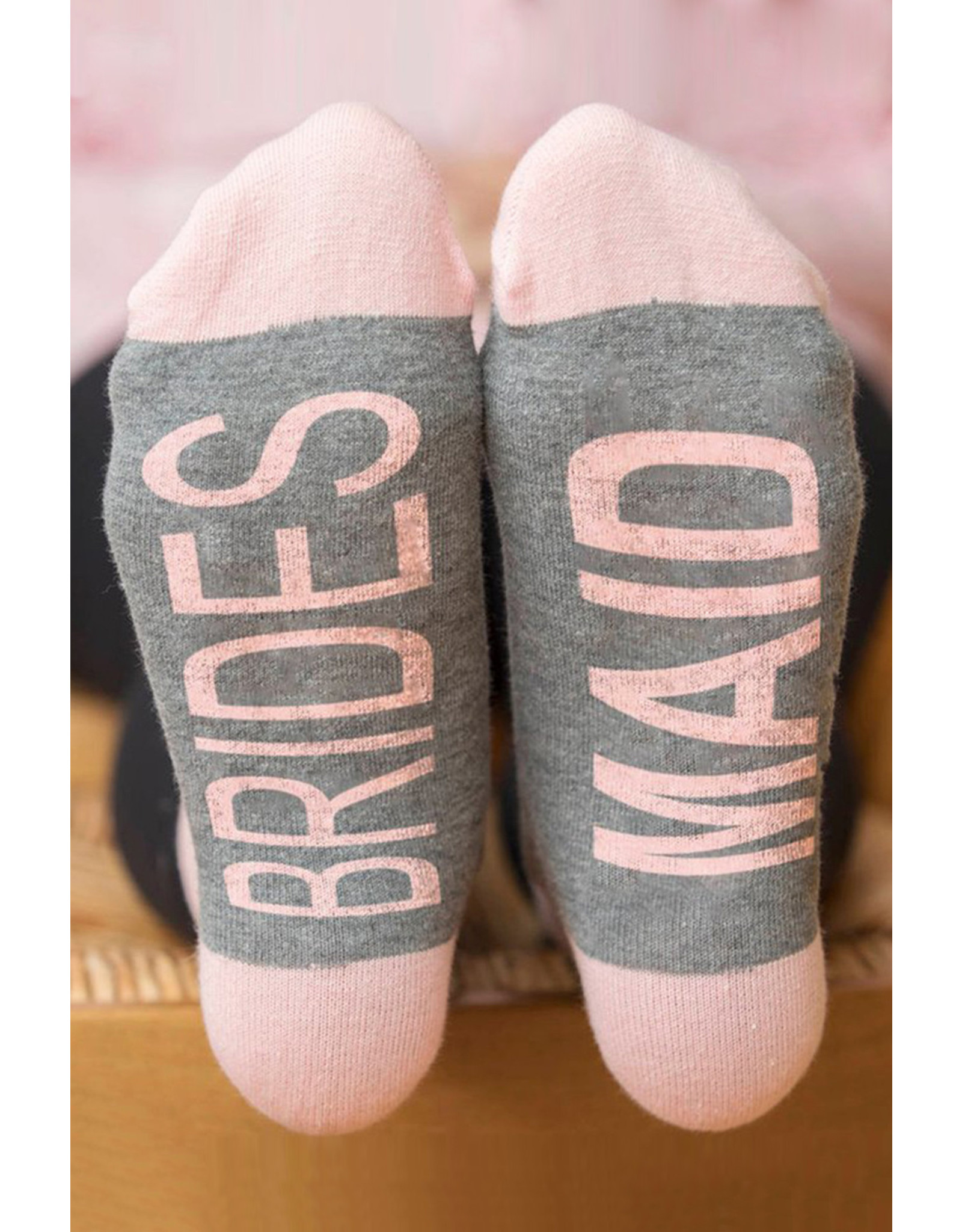 Babylon Babylon Brides Maid Pink Wedding Party Socks