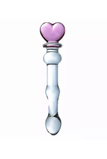 Peachy Novelties Glass Anal Dildo with Handle varieties