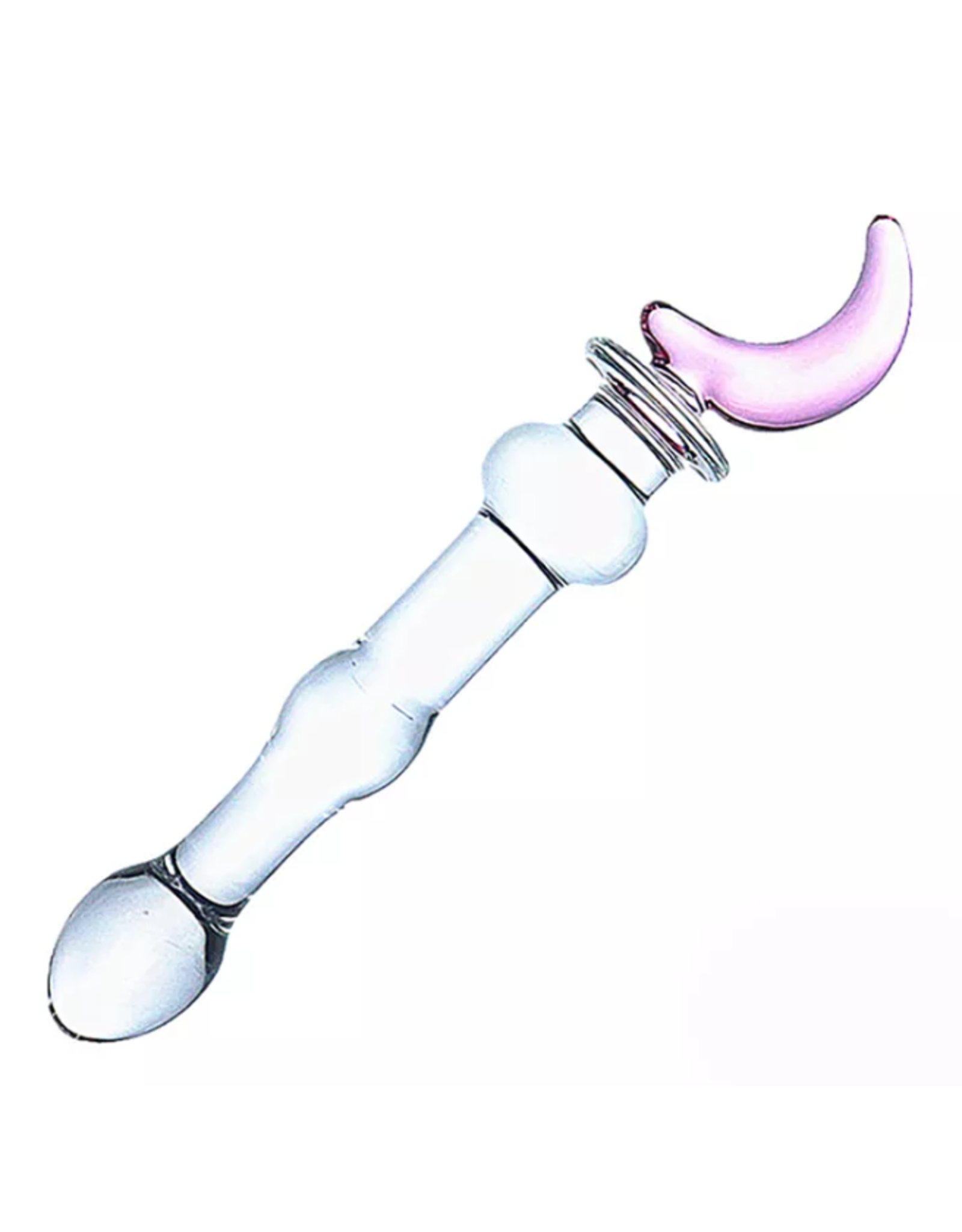 Peachy Novelties Glass Anal Dildo with Handle varieties