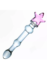 Peachy Novelties Glass Anal Dildo with Handle varieties