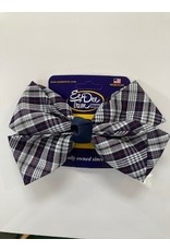 Ee Dee Large Plaid Bow