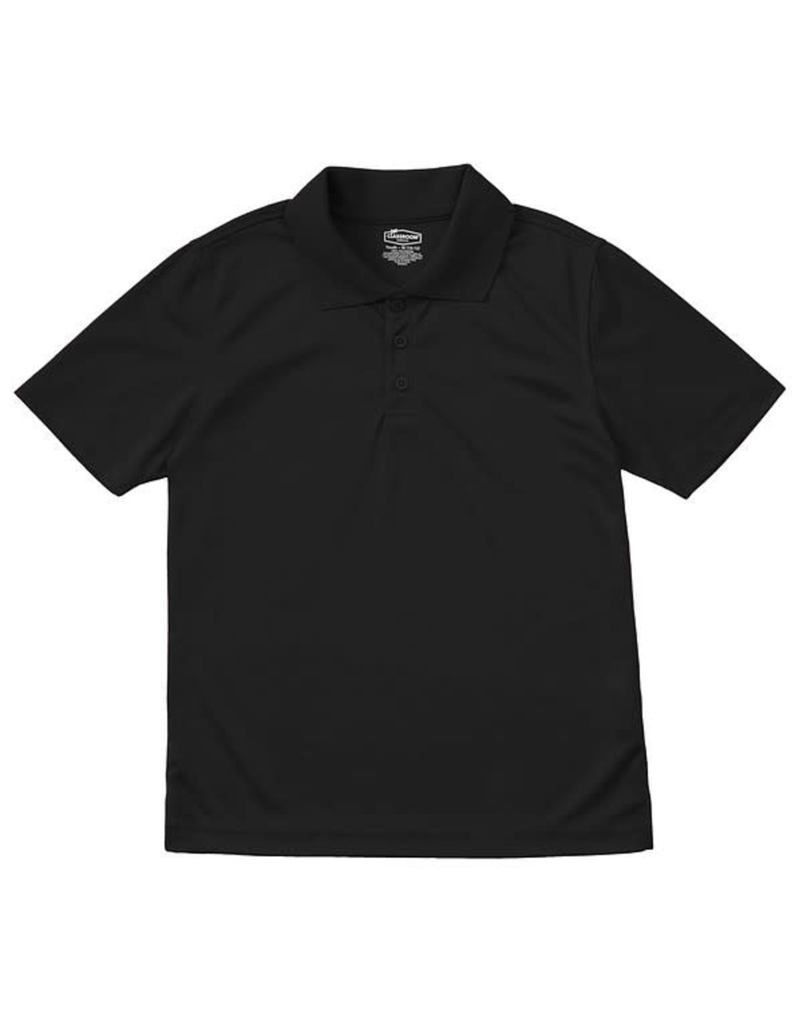 Classroom Adult Unisex Moisture-Wicking Polo Shirt SSBK S