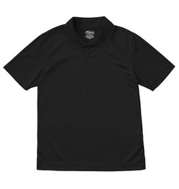 Classroom Adult Unisex Moisture-Wicking Polo Shirt SSBK L