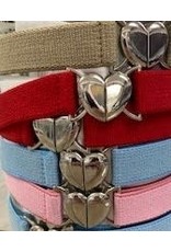 Ee Dee Heart buckle Stretch Belt