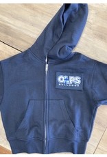 A+ OLPS full zip hoodie -navy-