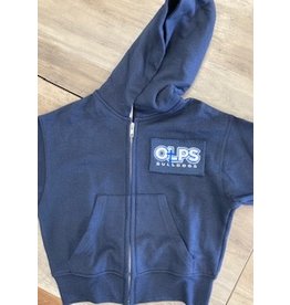 A+ OLPS full zip hoodie -navy-