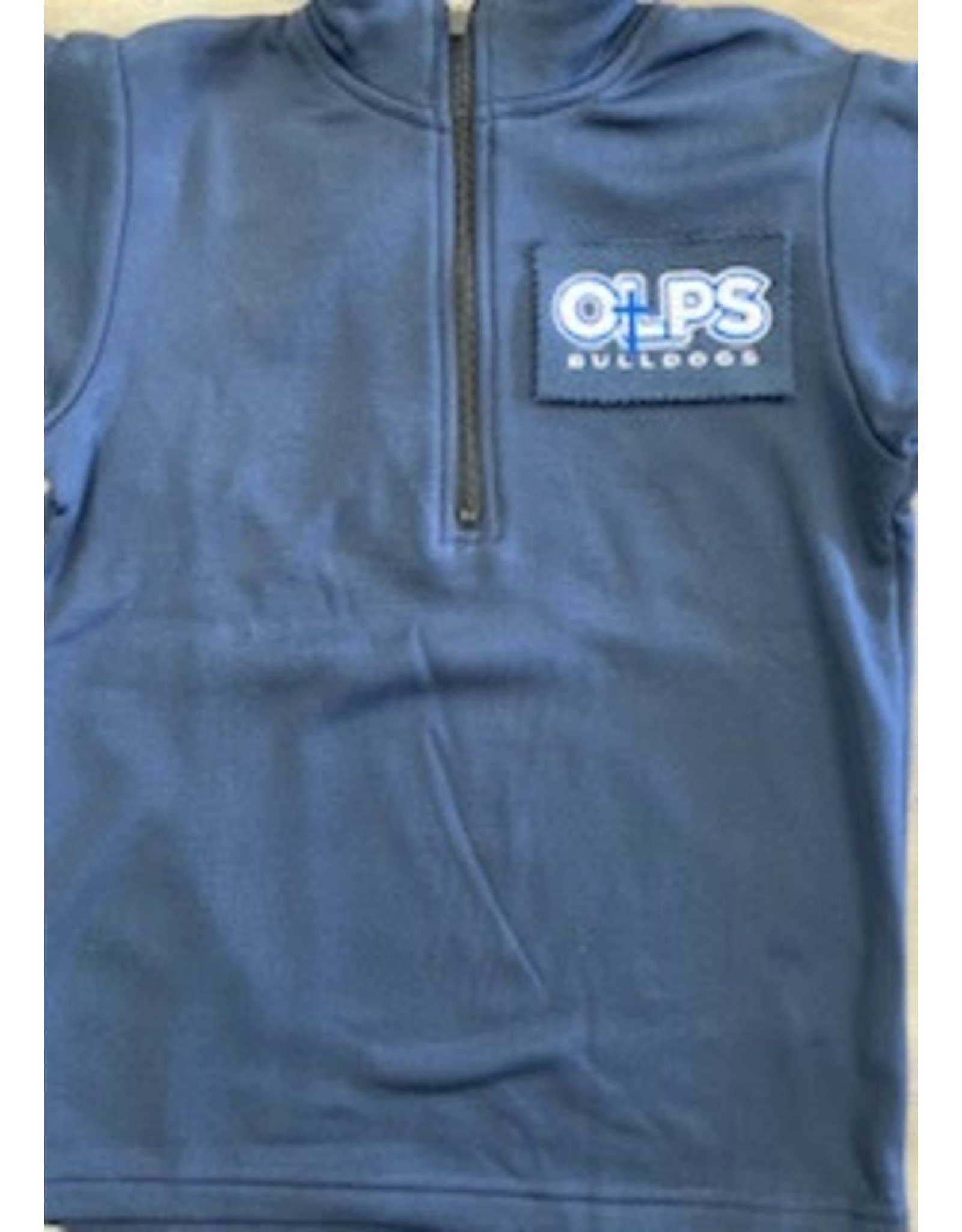 A+ OLPS 1/4 zip navy