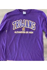 Trojans Purple L/S