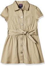 French Toast Girls Safari Dress Khaki