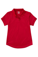 Classroom Junior S/S Polo Moisture Wicking RED 2XL