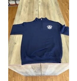 Nu Blend Jerzees HSM Navy Cotton 1/4 zip