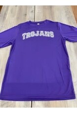 Trojans Purple MW Tee White Logo