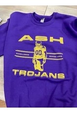 Purple Sweatshirt/ ASH Football est 1969