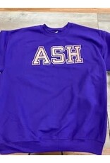 Purple Sweatshirt/ ASH Gold TROJANS