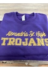 Nu Blend Jerzees Alexandria Sr. High Purple Sweatshirt