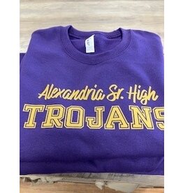 Nu Blend Jerzees Alexandria Sr. High Purple Sweatshirt