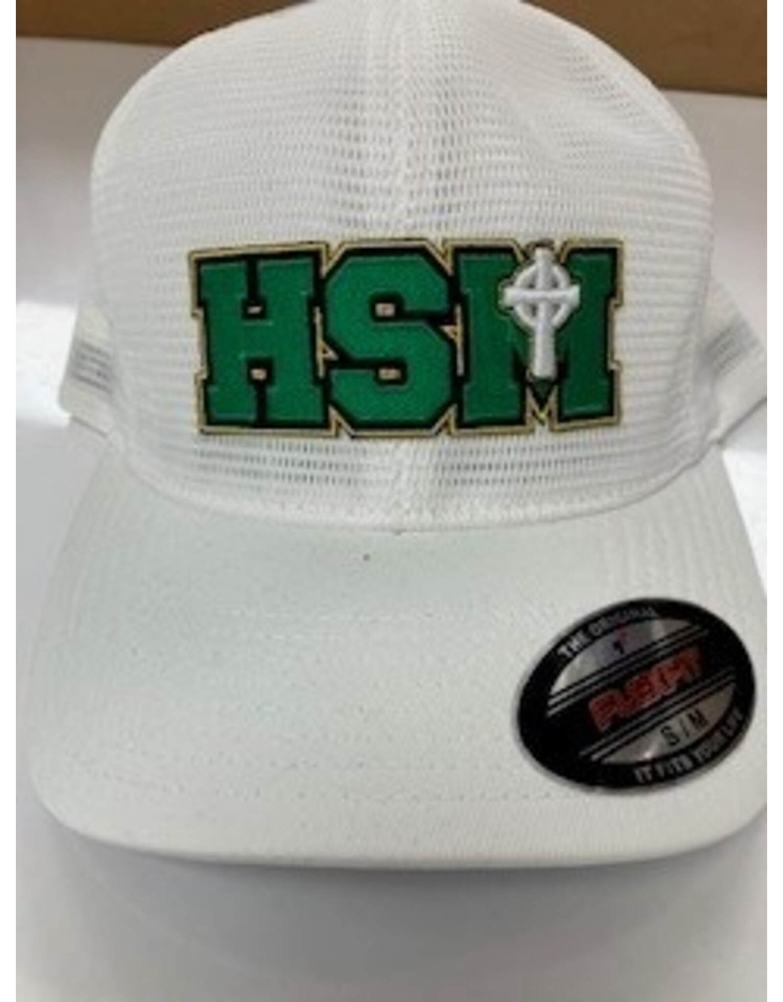 Flex Fit HSM White Hat Flex Fit