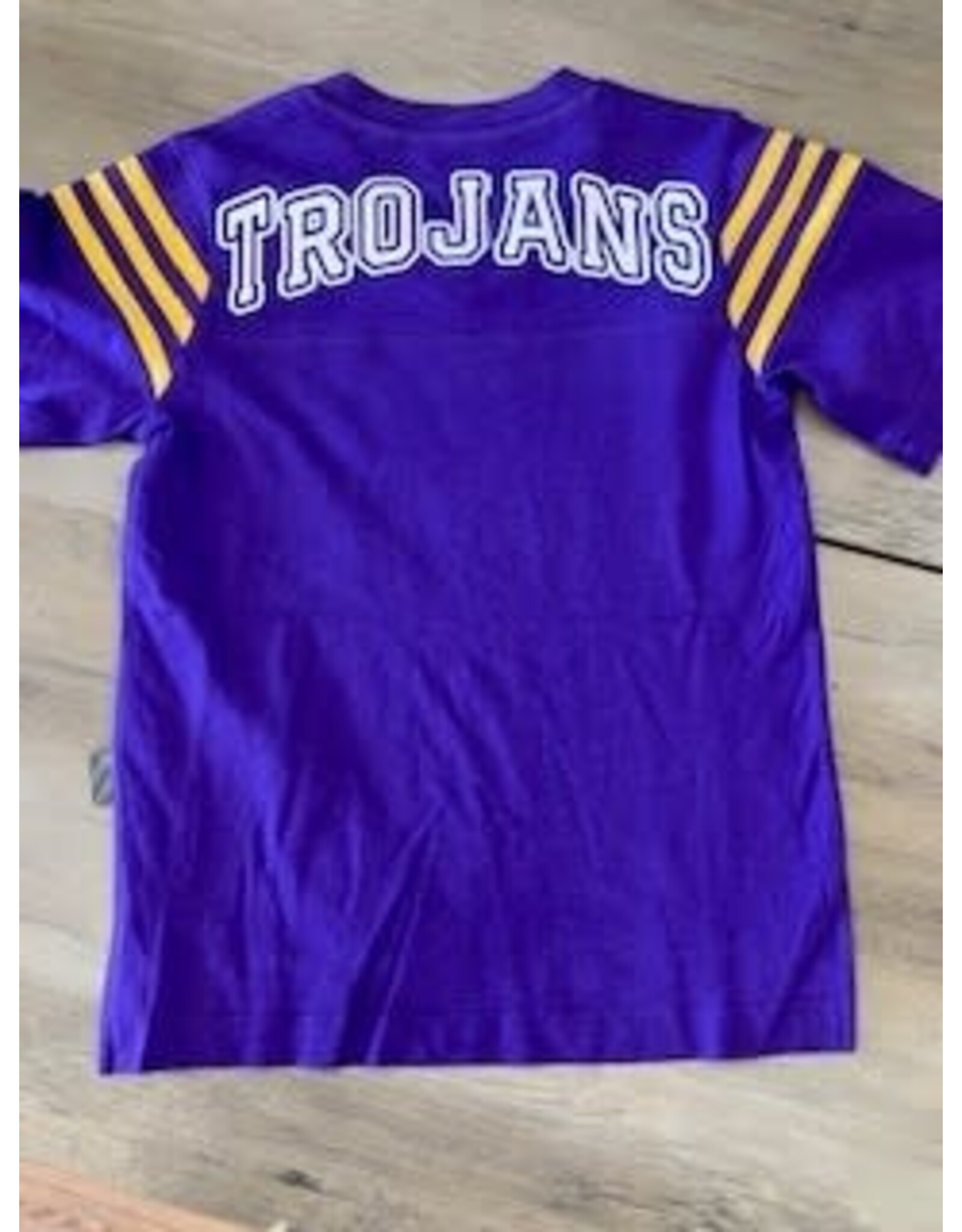 Purple & Gold Ash jersey TROJANS