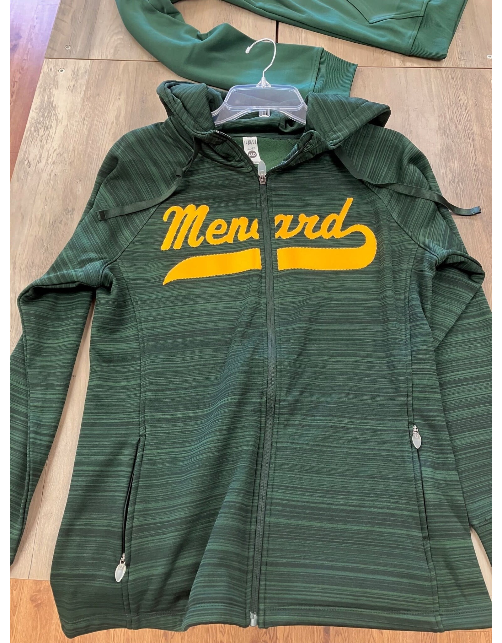 Menard Full Zip Performance poly Drk Green Ladies 1O days to produce