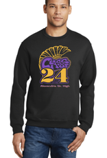 Gildan ASH Class of 24 Black SWEATSHIRT  ORDER