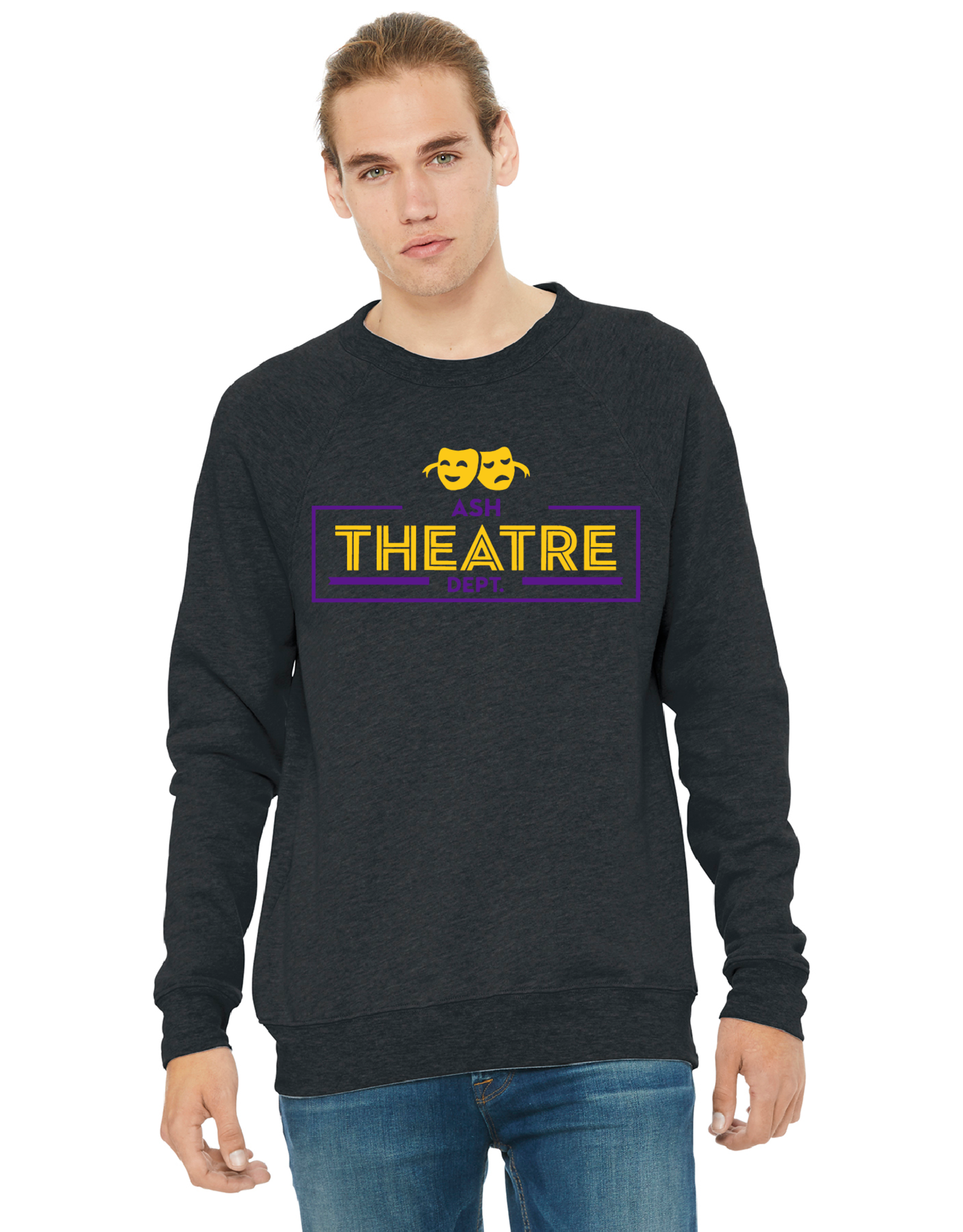 Bella Canvas Theater Bella Canvas Sweatshirt  pick up in store / you'll get text when ready