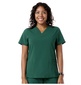 Spectrum UltraStretch Multi-Pocket Scrub Top Womens 625