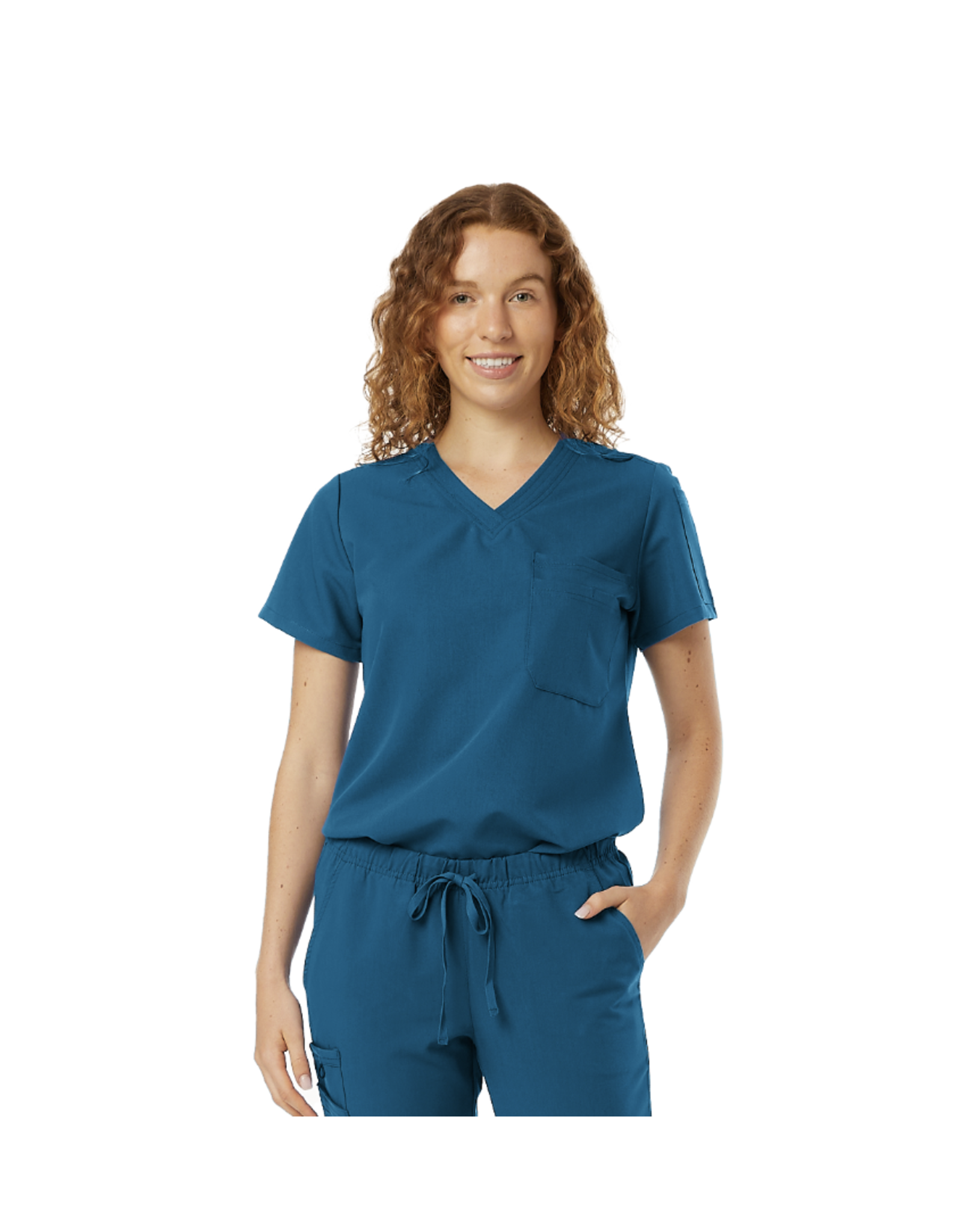 Spectrum Womens WYND Tuckable Scrub Top 826