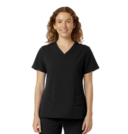 Spectrum Womens WYND Multi-Pocket Scrub Top