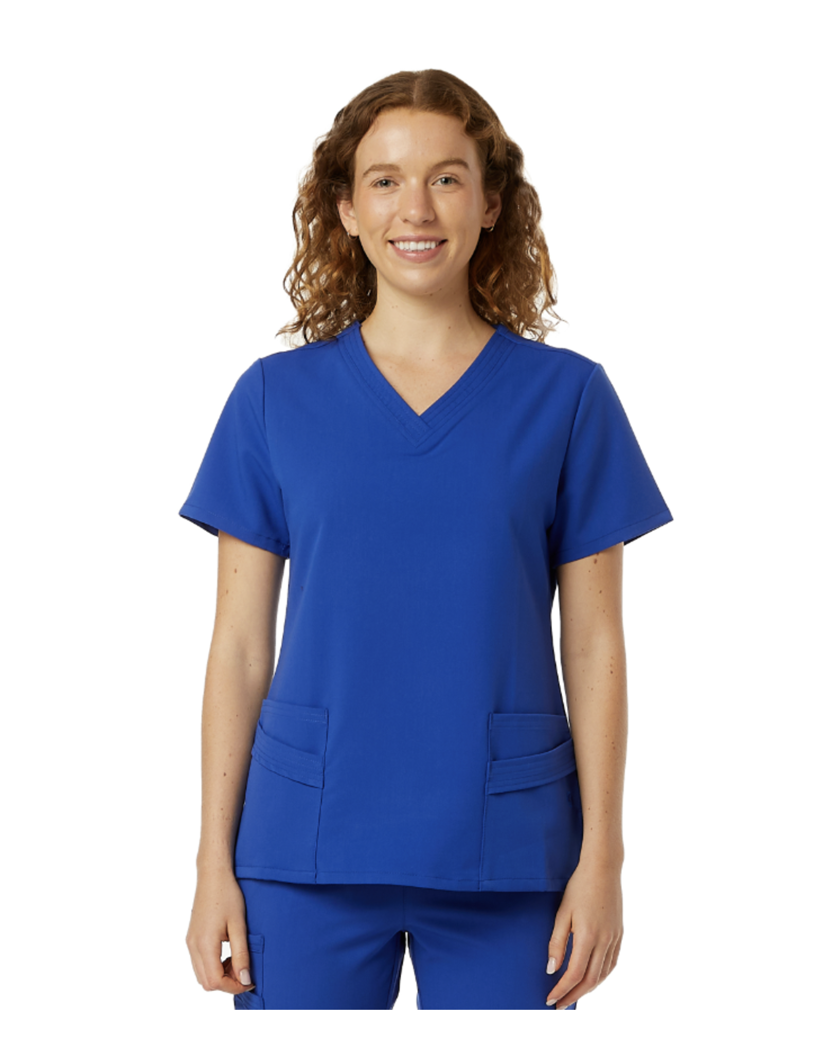 Spectrum Womens WYND Multi-Pocket Scrub Top