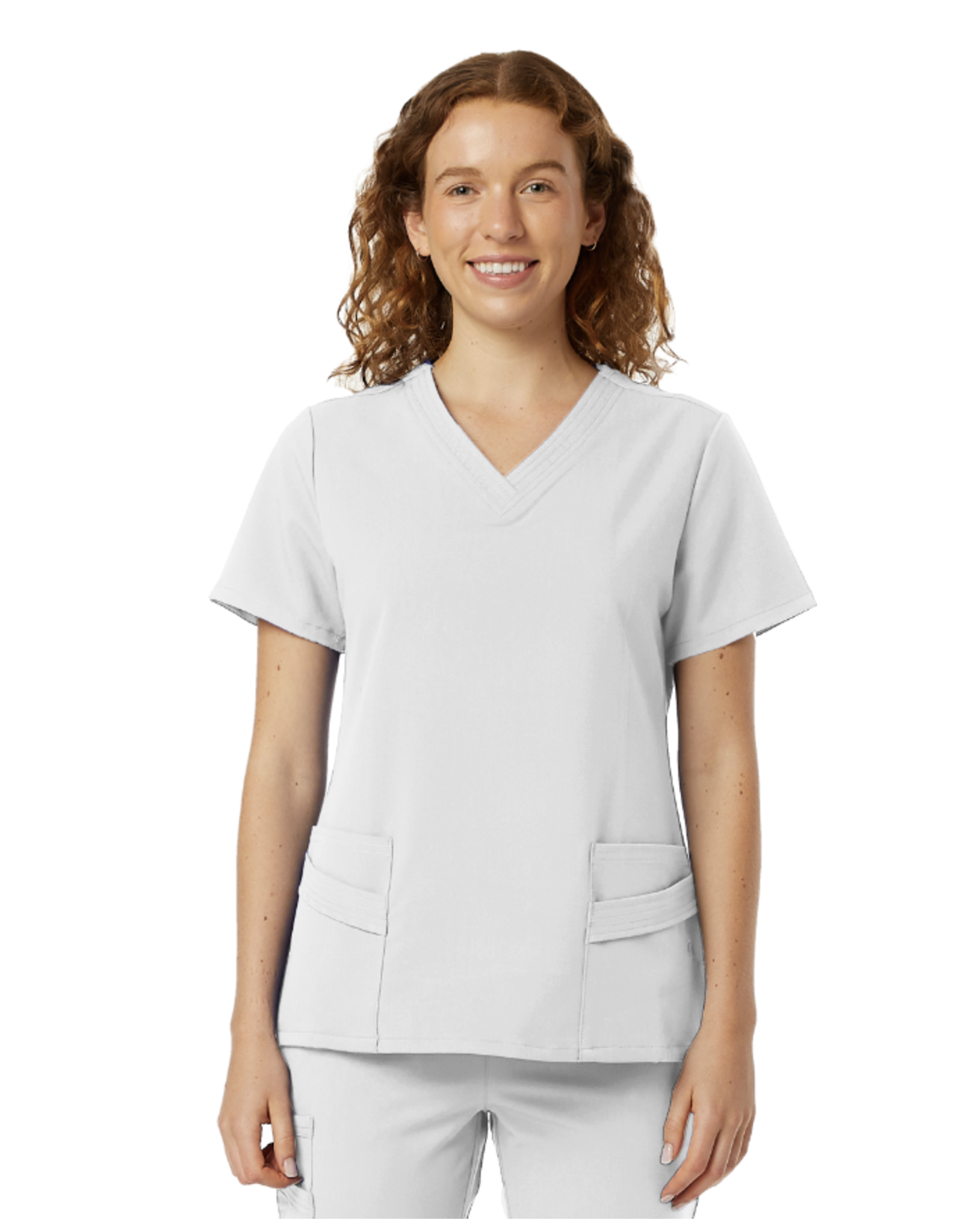 Spectrum Womens WYND Multi-Pocket Scrub Top