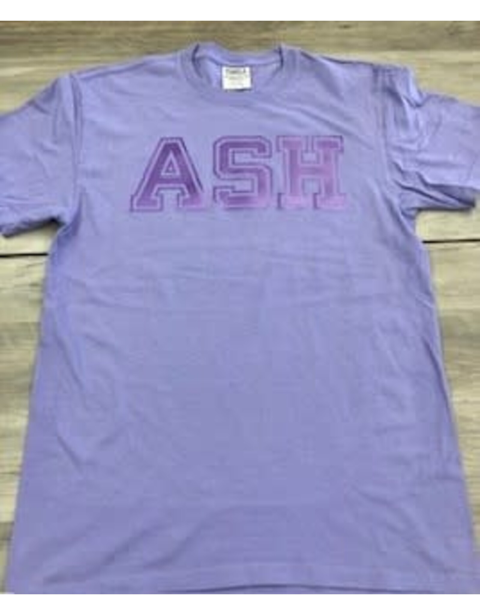 Port & Co ASH Beach Wash Amethyst Tee