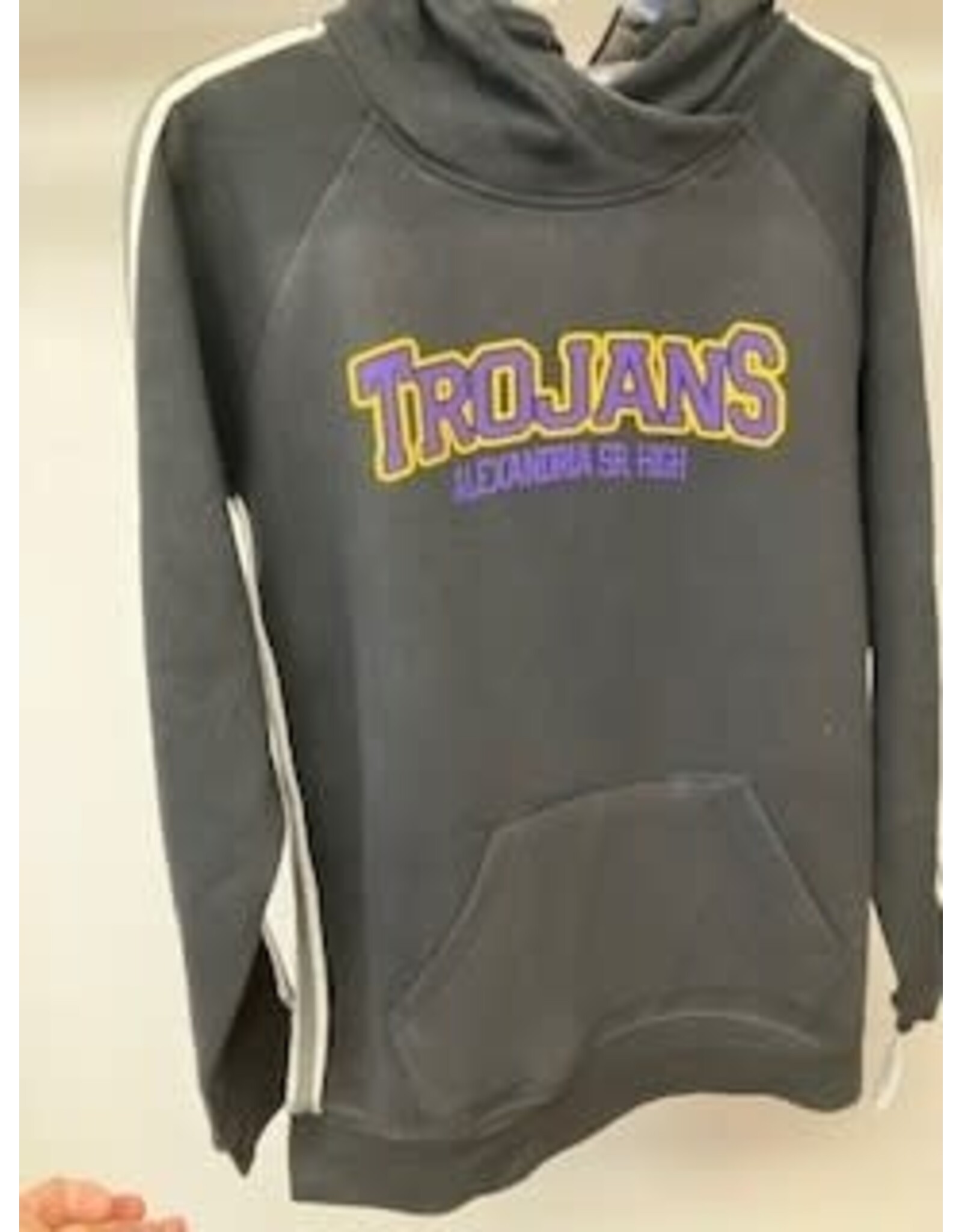 J AMERICA TROJANS STRIPE HOODIE