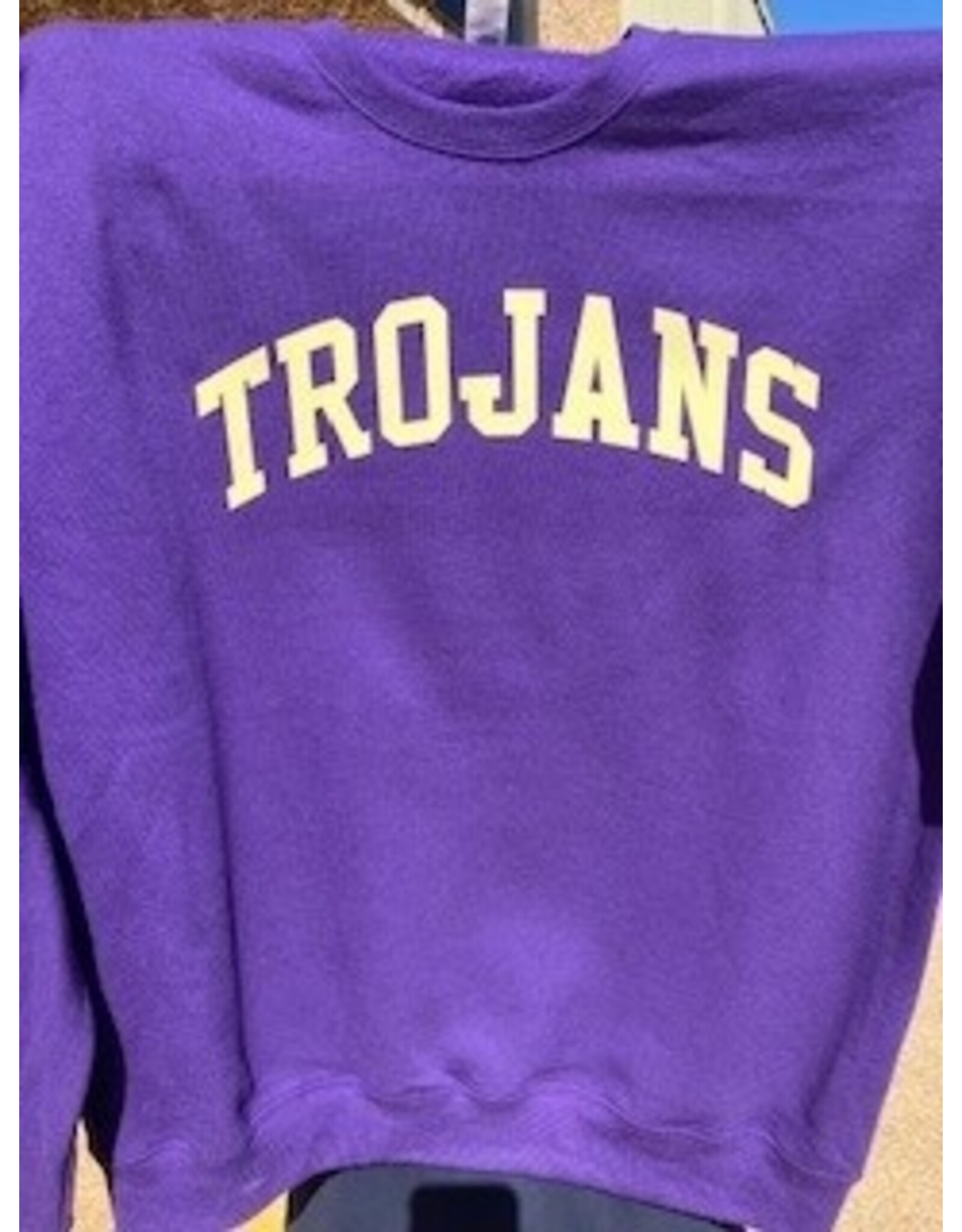 TROJANS COLOR CHANGE SWEATSHIRT Polos and Plaids Uniform Shoppe
