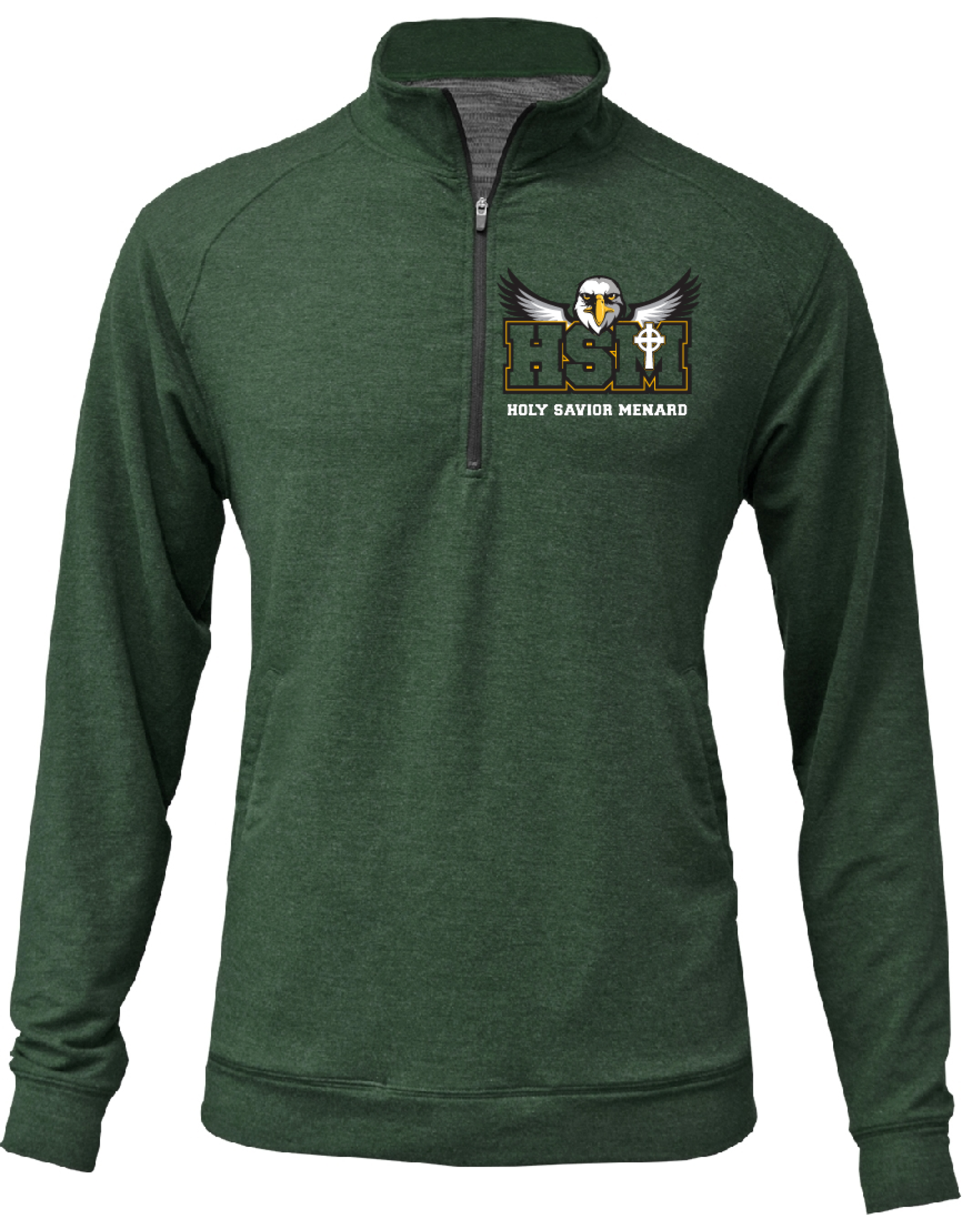 BAW HSM 1/4 ZIP W/ POCKETS  FAN GEAR